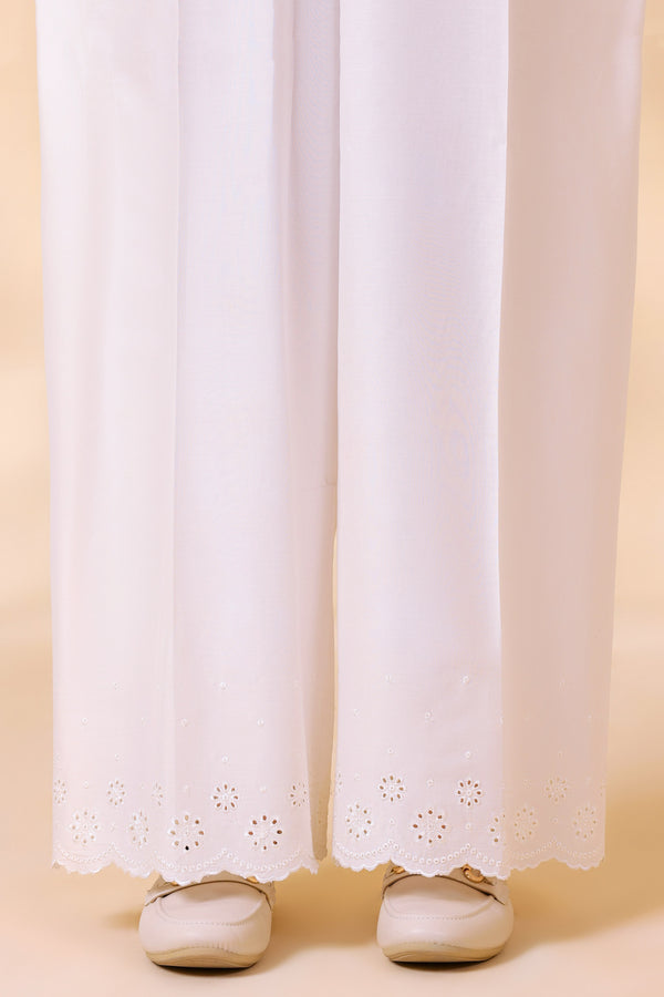 EMBROIDERED CAMBRIC CULOTTES